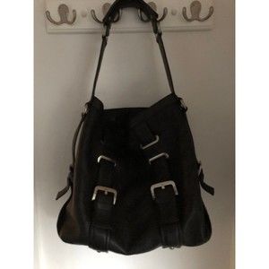 Kenneth Cole New York Pebbled Leather Handbag Purse Shoulder Bag